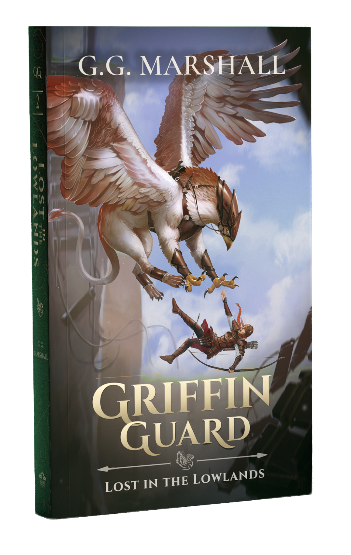 Lost in the Lowlands — front cover and spine